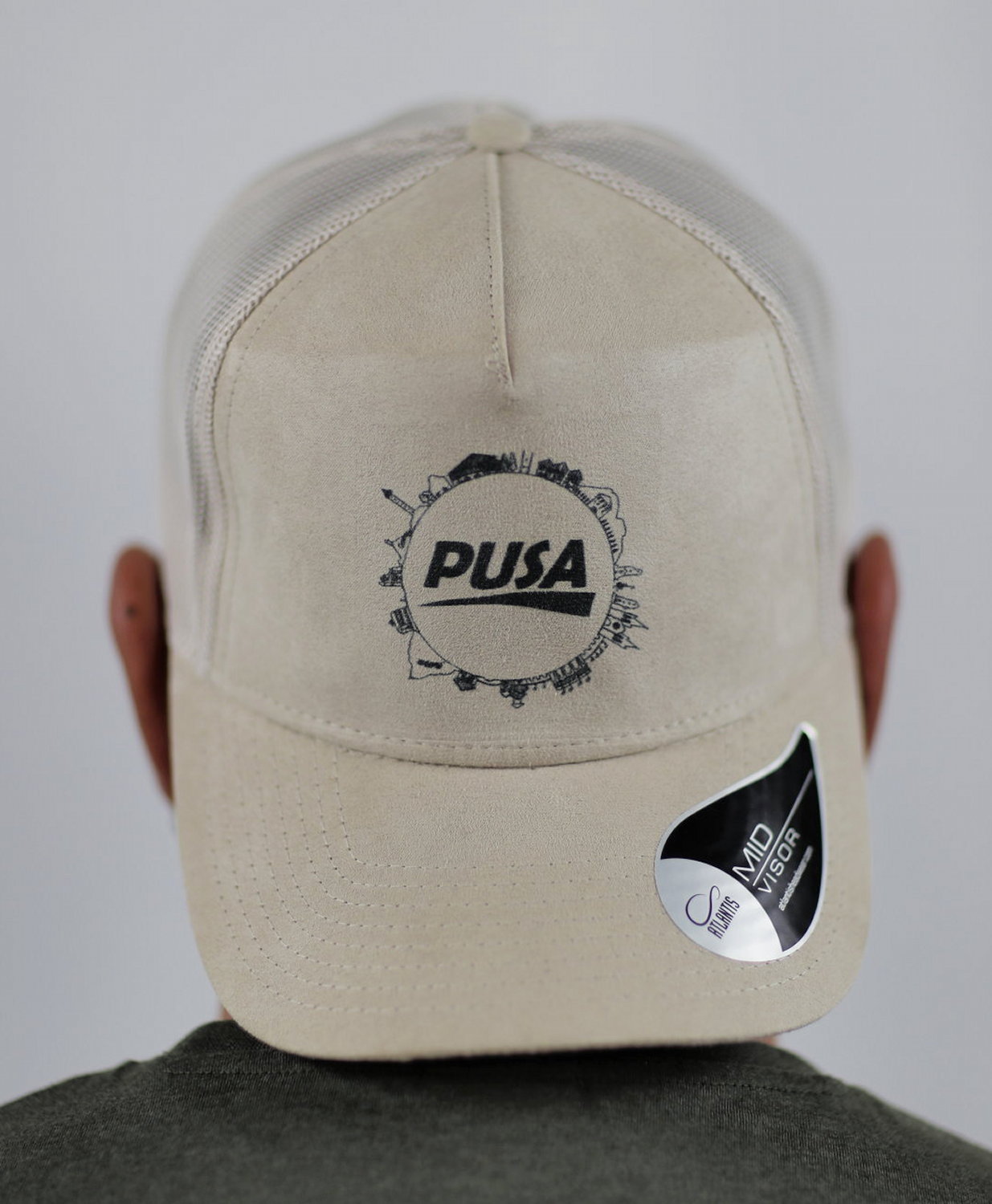 Casquette Beige Dos Pusa